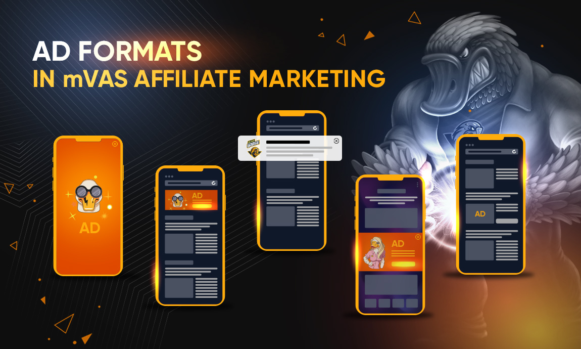 Different types of ad formats in mVAS affiliate marketing: Your complete guide