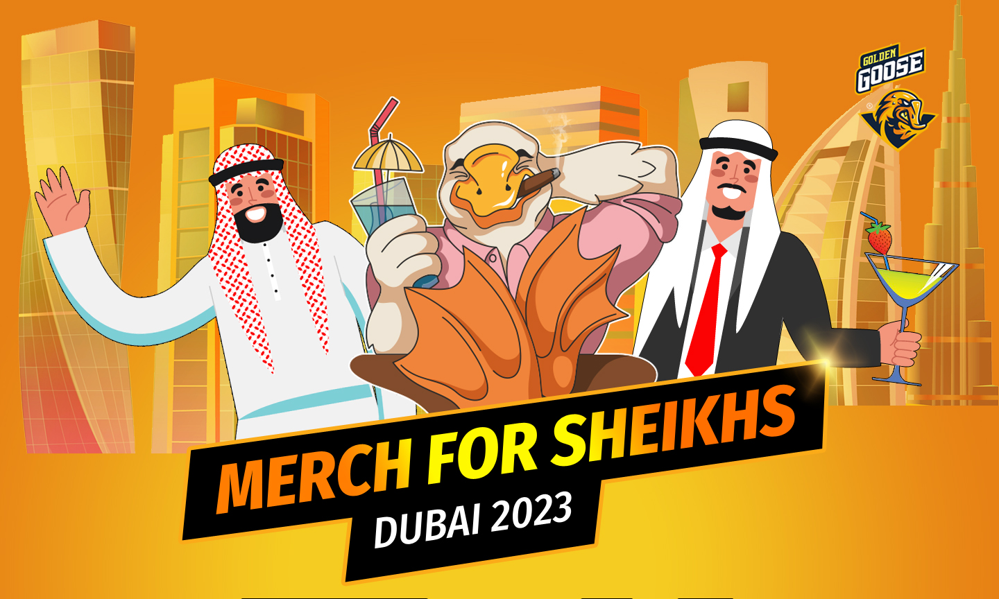 Merch for sheikhs: Affiliate World Dubai 2023