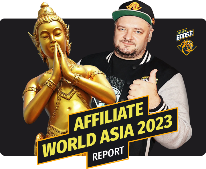 Golden Goose Shining at Affiliate World Asia 2023